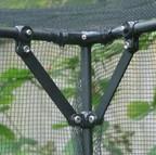Harrod Slot and Lock® Brace Kits Black Finish